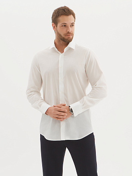 Сорочка Dave Raball Regular Fit цвета айвори 000255