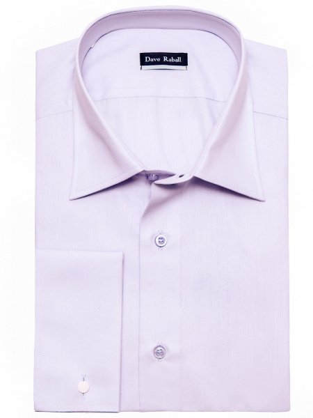 Розовая сорочка Dave Raball Slim fit под запонку 006566 