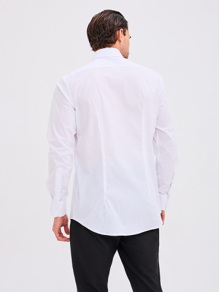 Рубашка Dave Raball Slim fit белая 000299 SF 