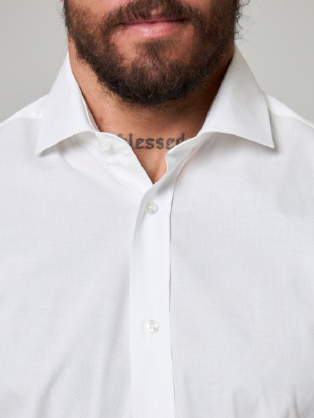Рубашка Dave Raball Regular fit айвори 000339 RF 