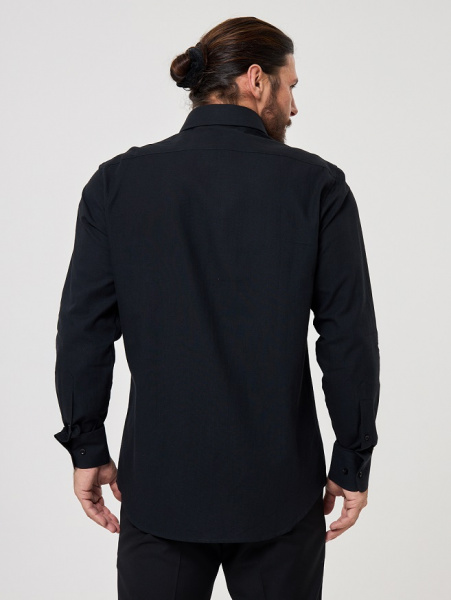 Рубашка Dave Raball Regular fit черная 000325 RF 