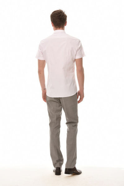 Розовая сорочка Dave Raball Slim fit кор.рукав 007503 SFs 