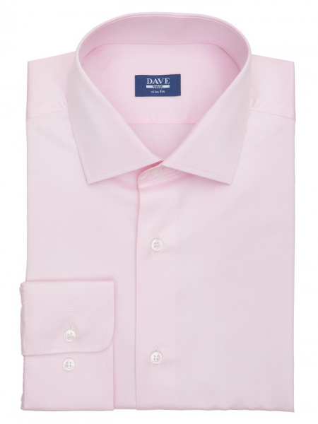 Розовая сорочка Dave Raball Slim fit 000141 