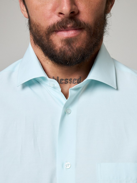 Рубашка Dave Raball Regular fit мята 000331 RF 