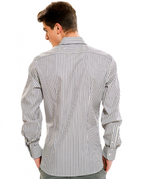 Сорочка Colletto Bianco Regular fit в полоску 001504 RF 