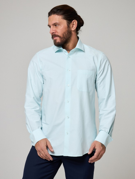 Рубашка Dave Raball Regular fit мята 000331 RF 