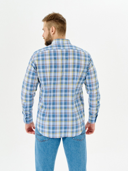 Рубашка Dave Raball Slim fit воротник на пуговицах 000205 