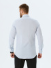 Светло-голубая сорочка Colletto Nuovo Slim fit 000231 