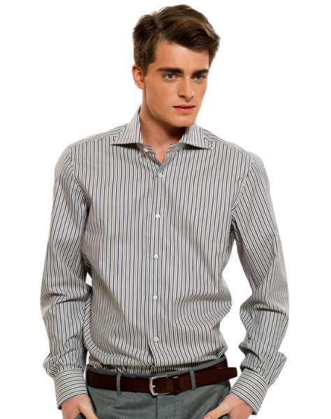 Сорочка Colletto Bianco Regular fit в полоску 001504 RF