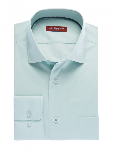 Салатовая сорочка Allan Neumann Slim fit 010498