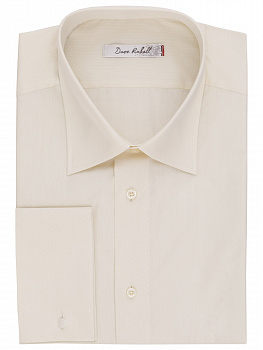 Сорочка Dave Raball Classic fit цвета шампань под запонку 004004