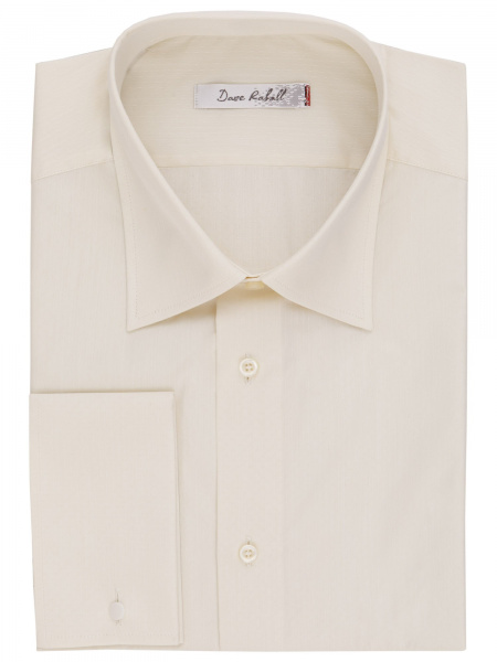 Сорочка Dave Raball Classic fit цвета шампань под запонку 004004