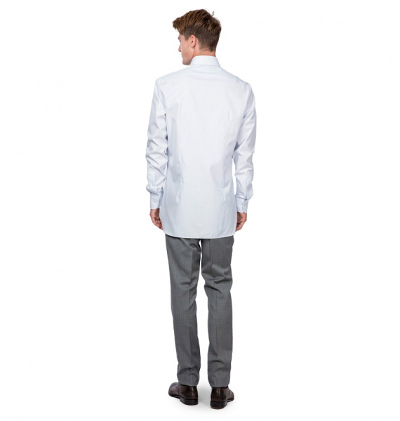 Голубая сорочка Colletto Bianco Slim fit 009562 SF 