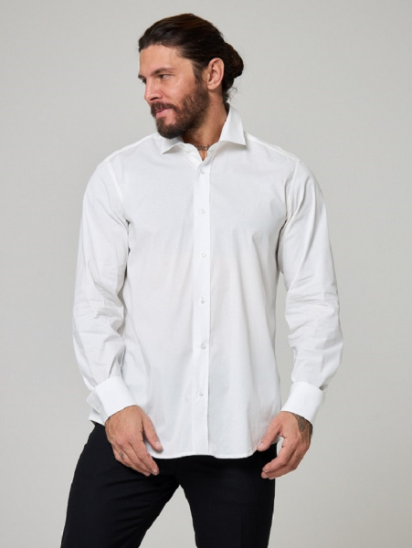 Рубашка Dave Raball Regular fit айвори 000339 RF 