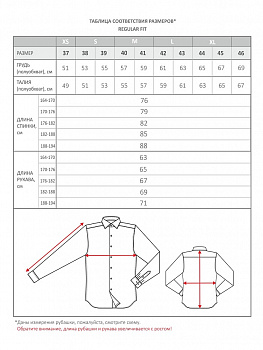 Сиреневая сорочка Allan Neumann Regular fit 000005