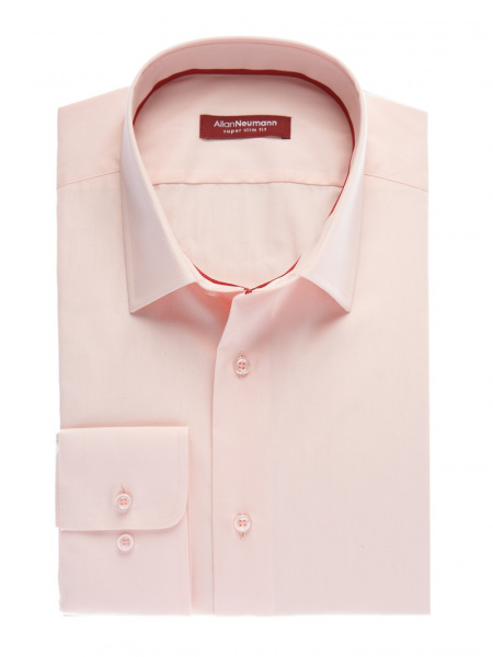 Розовая сорочка Allan Neumann Super Slim fit 010503 