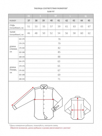 Белая сорочка Dave Raball Slim fit 000160 