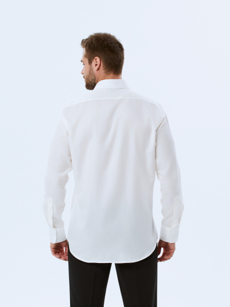 Сорочка Colletto Nuovo айвори Regular fit 000233 