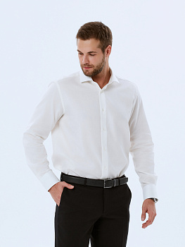 Сорочка Colletto Nuovo айвори Regular fit 000233